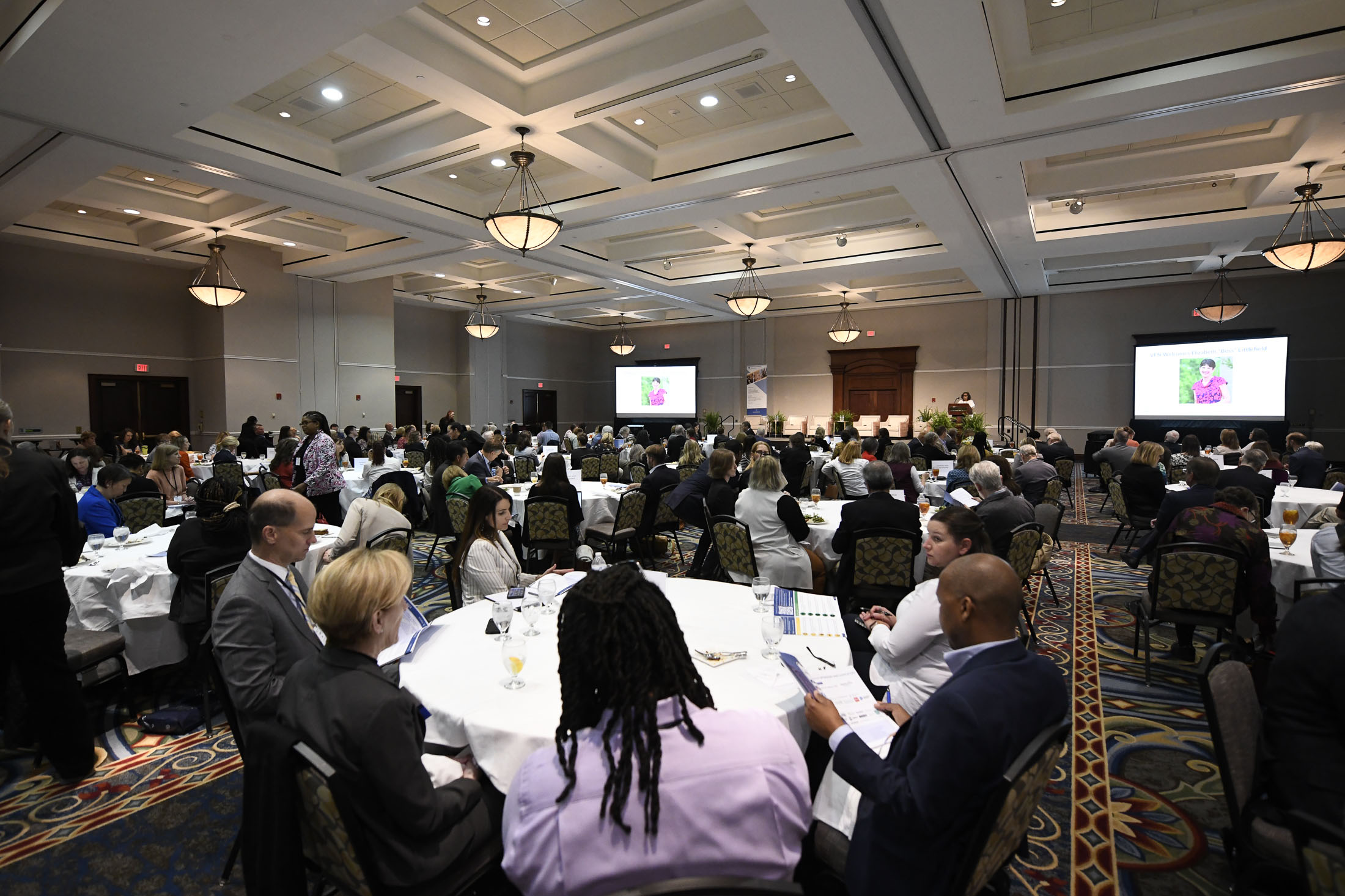 Scenes from the 2023 The Virginias Associated Press Broadcasters Award ceremony at the Greenbrier Resort in White Sulphur Springs WV on Saturday, April 1, 2003.
